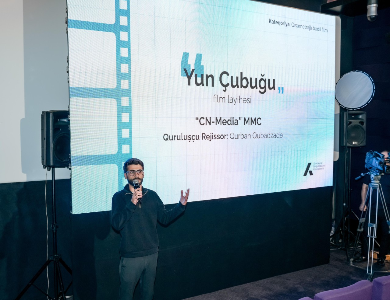 Dövlət dəstəyi ilə istehsal ediləcək film layihələri müsabiqəsi üzrə növbəti pitçinq keçirilib - FOTOLAR